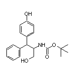 4-[1-苯基-2-(Boc-氨基)-3-羟基丙基]苯酚