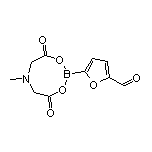 5-(4,8-二氧代-6-甲基-1,3,6,2-二氧氮硼杂环辛烷-2-基)呋喃-2-甲醛 