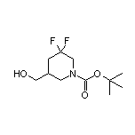 1-Boc-3-(羟甲基)-5,5-二氟哌啶