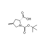 N-Boc-4-亚甲基-D-脯氨酸