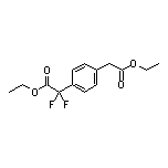 2-[4-(2-乙氧基-2-氧代乙基)苯基]-2,2-二氟乙酸乙酯