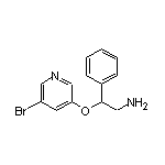 beta-[(5-溴-3-吡啶基)氧基]苯乙胺