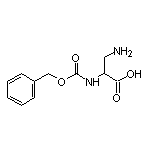 2-(Cbz-氨基)-3-氨基丙酸