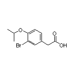 3-溴-4-异丙氧基苯乙酸