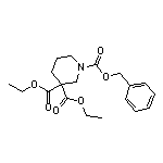 1-Cbz-哌啶-3,3-二甲酸二乙酯