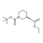 2-(1-Boc-3-亚哌啶基)乙酸乙酯