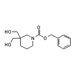 1-Cbz-3,3-二(羟甲基)哌啶
