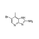 2-氨基-6-溴-7-甲基咪唑并[4,5-b]吡啶