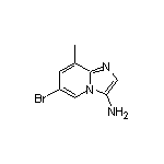 3-氨基-6-溴-8-甲基咪唑并[1,2-a]吡啶