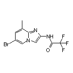 N-(6-溴-8-甲基咪唑并[1,2-a]吡啶-2-基)-2,2,2-三氟乙酰胺
