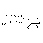 N-(6-溴-7-甲基咪唑并[1,2-a]吡啶-2-基)-2,2,2-三氟乙酰胺