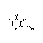 1-(2-氟-4-溴苯基)-2-甲基-1-丙醇