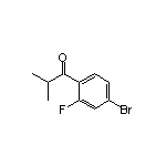 1-(2-氟-4-溴苯基)-2-甲基-1-丙酮