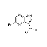 2-溴-5H-吡咯并[2,3-b]吡嗪-7-甲酸