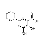 2-苯基-5,6-二羟基嘧啶-4-甲酸