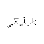 N-Boc-1-乙炔基环丙胺