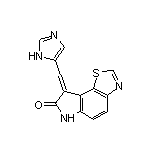 8-[(5-咪唑基)亚甲基]-6H-噻唑并[5,4-e]吲哚-7(8H)-酮