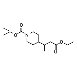 3-(1-Boc-4-哌啶基)丁酸乙酯