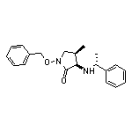 (3R,4R)-1-(苄氧基)-3-[[(R)-1-苯基乙基]氨基]-4-甲基-2-吡咯烷酮
