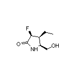 (3S,4S,5S)-3-氟-4-乙基-5-(羟甲基)-2-吡咯烷酮
