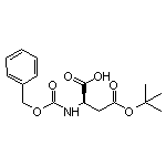 N-Cbz-D-天冬氨酸-4-叔丁酯
