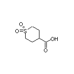 四氢-2H-噻喃-4-甲酸-1,1-二氧化物