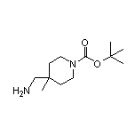 4-(氨甲基)-1-Boc-4-甲基哌啶