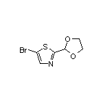 5-溴-2-(1,3-二氧戊环-2-基)-1,3-噻唑