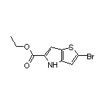 2-溴-4H-噻吩并[3,2-b]吡咯-5-甲酸乙酯