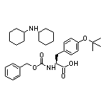 Nalpha-Cbz-O-叔丁基-L-酪氨酸二环己胺盐