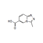 3-甲基-[1,2,4]三唑并[4,3-a]吡啶-6-甲酸