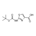 2-(Boc-氨基)噻唑-4-甲酸