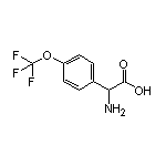 2-氨基-2-[4-(三氟甲氧基)苯基]乙酸
