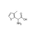 2-氨基-2-(3-甲基-2-噻吩基)乙酸