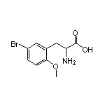 2-甲氧基-5-溴-DL-苯丙氨酸