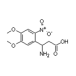 3-氨基-3-(2-硝基-4,5-二甲氧基苯基)丙酸