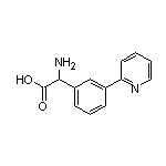 2-氨基-2-[3-(2-吡啶基)苯基]乙酸