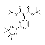 6-(二-Boc-氨基)吡啶-2-硼酸频哪醇酯