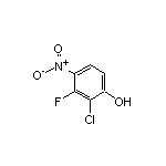 2-氯-3-氟-4-硝基苯酚