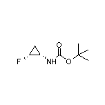 (1S,2R)-N-Boc-2-氟环丙胺