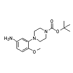 3-(4-Boc-1-哌嗪基)-4-甲氧基苯胺