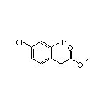 2-(2-溴-4-氯苯基)乙酸甲酯
