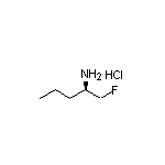 (R)-1-氟-2-戊胺盐酸盐