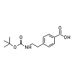 4-[2-(Boc-氨基)乙基]苯甲酸