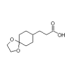 3-(1,4-二氧杂螺[4.5]癸烷-8-基)丙酸