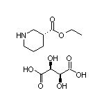(R)-哌啶-3-甲酸乙酯-D-酒石酸盐