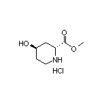 (2R,4R)-4-羟基哌啶-2-甲酸甲酯盐酸盐