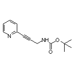 N-Boc-3-(2-吡啶基)-2-丙炔-1-胺