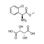 (S)-(+)-2-(2-氯苯基)甘氨酸甲酯-L-酒石酸盐