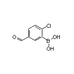 2-氯-5-甲酰基苯硼酸